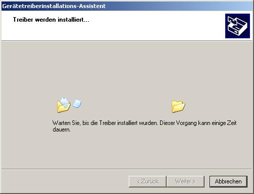 Treiberinstallation Schritt 3